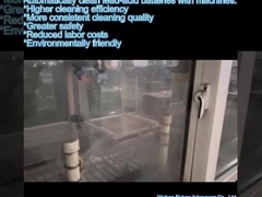 기계로 자동으로 청소 납 - 산성 배터리